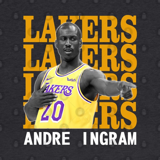 Los Angeles Lakers Andre Ingram by Thejockandnerd